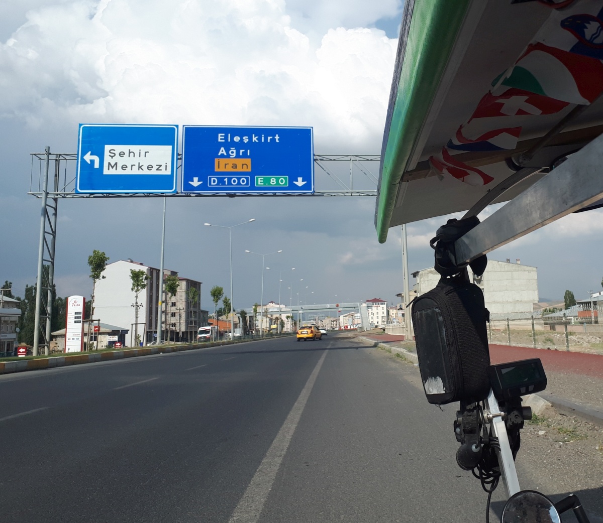 We started now seeing signs for Iran on the highway, and knew that we were soon destined for the last leg and country of the trip.